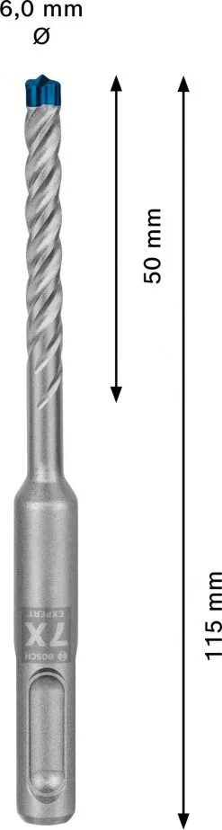 Bosch 2608900071 EXPERT Hamerboor SDS Plus-7X 6x50x115mm 15 Bosch 2608900071 EXPERT Hamerboor SDS Plus-7X 6x50x115mm -Bosch Winkel 0503e81d36bcd57d19c82d93b4b9aa9a