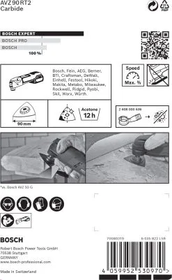 Bosch 2608900045 EXPERT Starlock Carbide Schuurplateau Multimaterial AVZ90RT2 21 Bosch 2608900045 EXPERT Starlock Carbide Schuurplateau Multimaterial AVZ90RT2 -Bosch Winkel 0a9a32e8f24066b4d2ae7ffbca0913ac