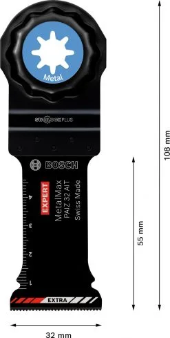 Bosch 2608900020 EXPERT StarlockPlus CoatedCarbide Invalzaagblad PAIZ 32 AIT Carbide, Metal 32 X 50 Mm 10 -Bosch Winkel 0fdd060d326937aad63c520261746642