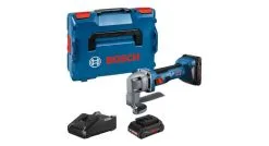 Bosch GSC 18V-16 E 18V Li-ion Accu Plaatschaar Set (2x 4.0Ah) In L-Boxx - 156 Mm - 0601926301