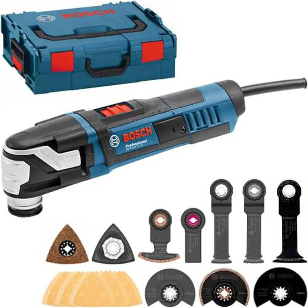 Bosch GOP 55-36 Multitool + 35 Delige Accessoireset In L-Boxx - 550W - 0601231101 1 Bosch GOP 55-36 Multitool + 35 Delige Accessoireset In L-Boxx - 550W - 0601231101