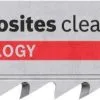 Bosch 2608900566 EXPERT 3-delige ‘Plastic Composites Clean’ T 301 CHM Decoupeerzaagblad - 117 Mm