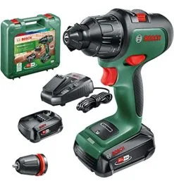 Bosch AdvancedImpact 18 18V Li-Ion Accu Klopboorschroevendraaier Set (2x 2,5Ah) In Koffer - 36Nm - Koolborstelloos