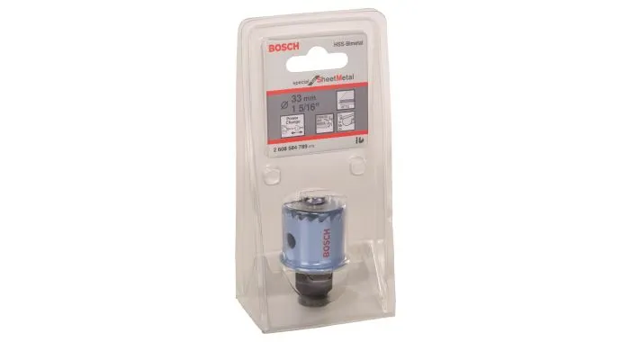 Bosch 2608584789 Gatzaag Voor Metaal - HSS BiMetaal - 33 Mm 1 Bosch 2608584789 Gatzaag Voor Metaal - HSS BiMetaal - 33 Mm