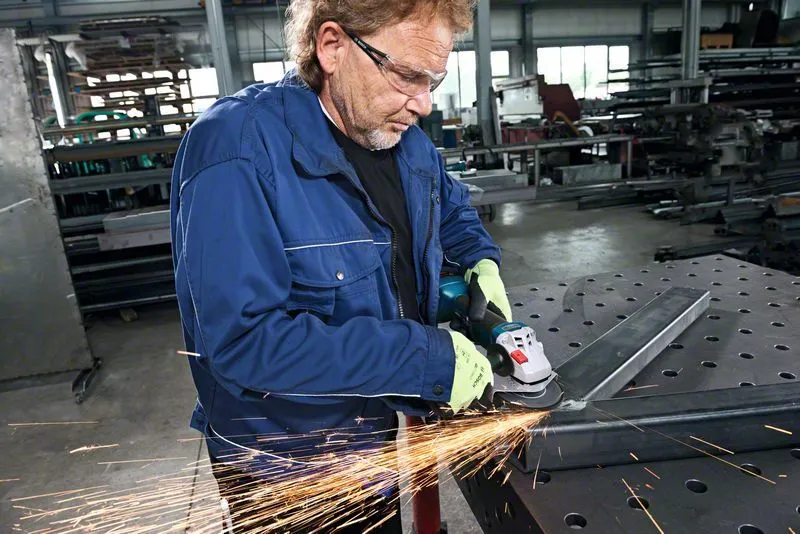 Bosch GWS 18V-10 18V Li-Ion Accu Haakse Slijper Body - 125mm - Koolborstelloos 5 Bosch GWS 18V-10 18V Li-Ion Accu Haakse Slijper Body - 125mm - Koolborstelloos - Afbeelding 5