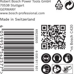 Bosch 2608900919 EXPERT Schuurvel C470 Best For Wood And Paint - 150mm - K80 - 6 Gaten (50st) 16 Bosch 2608900919 EXPERT Schuurvel C470 Best For Wood And Paint - 150mm - K80 - 6 Gaten (50st) -Bosch Winkel 22ec274b140f3fcbd1e4c44bfaffa34a
