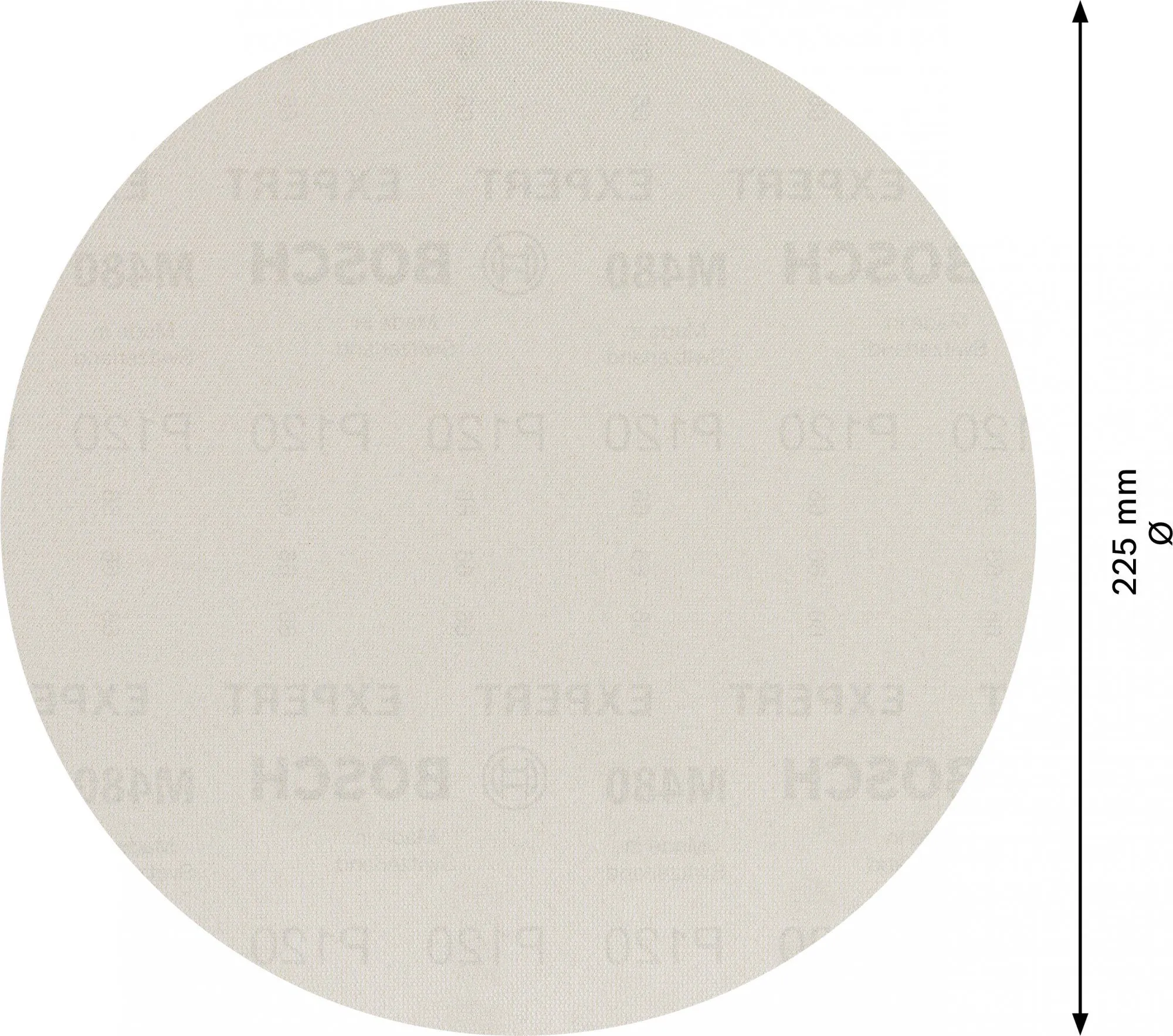 Bosch 2608900709 EXPERT M480 Schuurnet Best For Wood And Paint - 225mm - K120 (25st) 4 Bosch 2608900709 EXPERT M480 Schuurnet Best For Wood And Paint - 225mm - K120 (25st) - Afbeelding 4