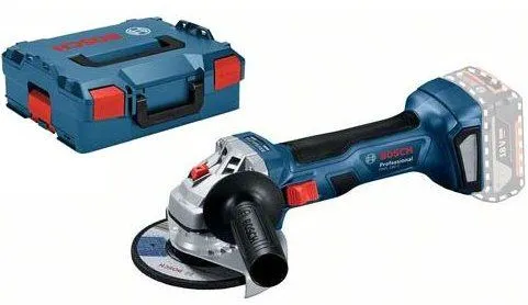 Bosch GWS 18V-7 18V Li-Ion Accu Haakse Slijper Set (2x 4,0Ah) In L-Boxx - 125mm - Koolborstelloos 2 Bosch GWS 18V-7 18V Li-Ion Accu Haakse Slijper Set (2x 4,0Ah) In L-Boxx - 125mm - Koolborstelloos - Afbeelding 2