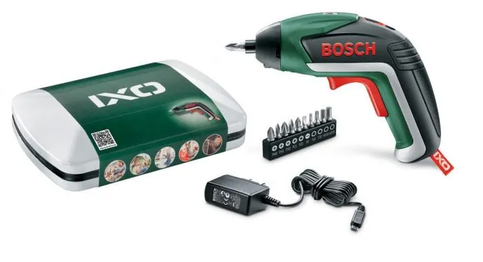 Bosch IXO V Basic 3.6V Li-Ion Accu Schroefmachine Set (1.5Ah Ingebouwd) In Tinnen Giftbox - 06039A8000 1 Bosch IXO V Basic 3.6V Li-Ion Accu Schroefmachine Set (1.5Ah Ingebouwd) In Tinnen Giftbox - 06039A8000