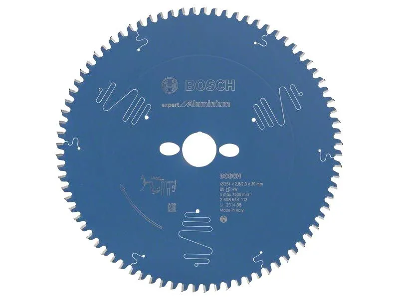 Bosch 2608644112 Expert Cirkelzaagblad - 254 X 30 X 80T - Aluminium - Carbide 1 Bosch 2608644112 Expert Cirkelzaagblad - 254 X 30 X 80T - Aluminium - Carbide
