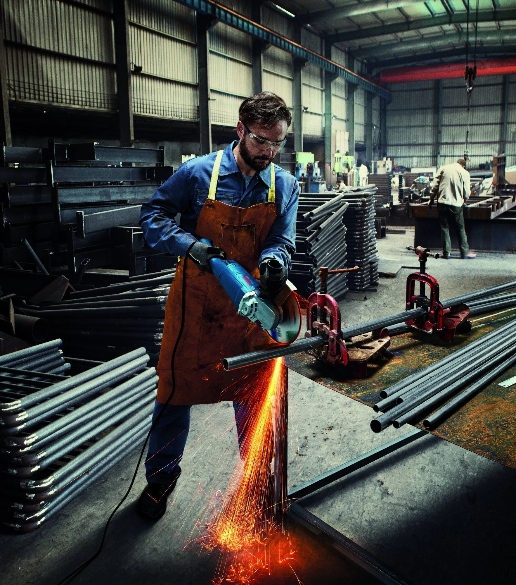 Bosch GWS 22-230 J + 2x GWS 750 Haakse Slijpmachine 3 Bosch GWS 22-230 J + 2x GWS 750 Haakse Slijpmachine - Afbeelding 3