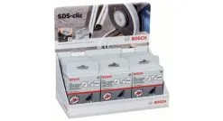 Bosch 2607019033 Display SDS-Clic Snelspanmoer Voor M14 Haakse Slijper (15 Stuks)