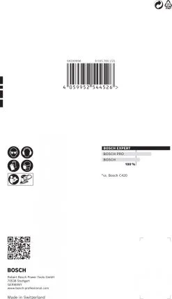 Bosch 2608901114 EXPERT Schuurvel C470 Best For Wood And Paint - 100x150mm - K40 - 7 Gaten (10st) -Bosch Winkel 5ead7aeac663888ed0c7eac818db8a66