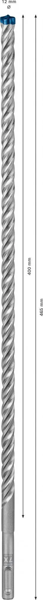 Bosch 2608900113 EXPERT Hamerboor SDS Plus-7X 12x400x465mm 3 Bosch 2608900113 EXPERT Hamerboor SDS Plus-7X 12x400x465mm - Afbeelding 3