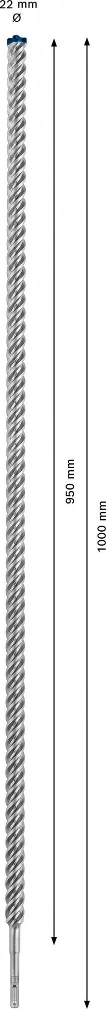 Bosch 2608900149 EXPERT SDS Plus-7X Hamerboor - 22 X 950 X 1000 Mm 3 Bosch 2608900149 EXPERT SDS Plus-7X Hamerboor - 22 X 950 X 1000 Mm - Afbeelding 3