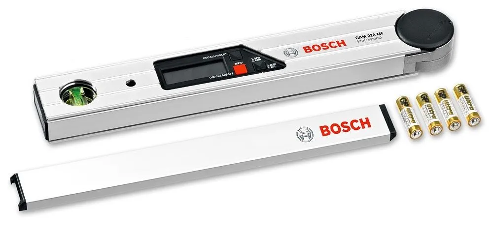 Bosch GAM 220 MF Digitale Hoekmeter - 220° - 0601076600 1 Bosch GAM 220 MF Digitale Hoekmeter - 220° - 0601076600