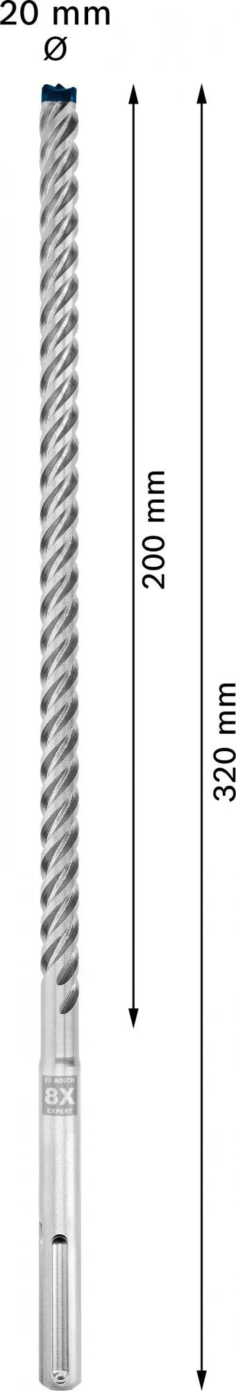 Bosch 2608900222 EXPERT Hamerboor SDS Max-8X - 18x400x540mm 3 Bosch 2608900222 EXPERT Hamerboor SDS Max-8X - 18x400x540mm - Afbeelding 3