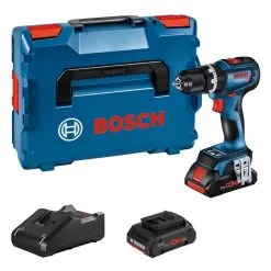 Bosch GSB 18V-90 C 18V Li-ion Accu Schroefklopboor Set (2x 4.0Ah) In L-Boxx - 64 Nm