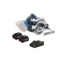 Bosch GKS 18V-57 G 18V Li-Ion Accu Cirkelzaag Set (2x 4,0Ah Accu) In L-Boxx - 165mm - 06016A2106