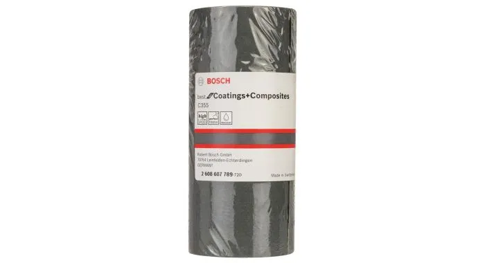 Bosch 2608607789 Schuurpapier C355 Voor Lak En Kunststof - K400 - 115mm X 5m 1 Bosch 2608607789 Schuurpapier C355 Voor Lak En Kunststof - K400 - 115mm X 5m