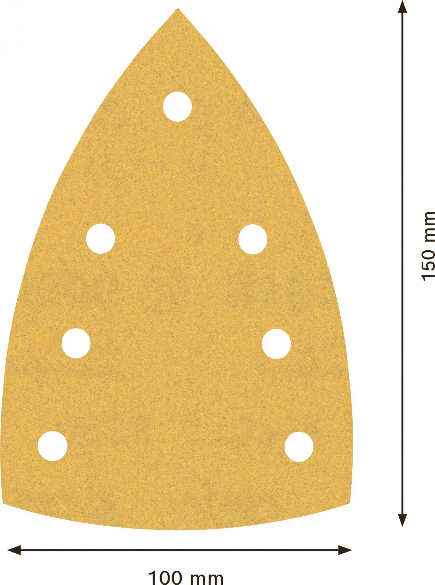 Bosch 2608901118 EXPERT Schuurvel C470 Best For Wood And Paint, 100 X 150 Mm, Korrel 180, 7 Gaten, 10x 4 Bosch 2608901118 EXPERT Schuurvel C470 Best For Wood And Paint, 100 X 150 Mm, Korrel 180, 7 Gaten, 10x - Afbeelding 4