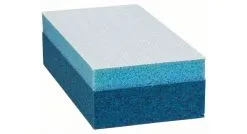 Bosch 2608608586 Handschuurblok, Dubbelzijdig - 70 X 125mm