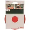 Bosch 2609256272 Rubber Schuurschijf Voor Haakse Slijpmachines, Klithechtsysteem - 125 Mm