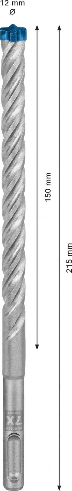 Bosch 2608900109 EXPERT Hamerboor SDS Plus-7X 12x150x215mm -Bosch Winkel a7184c745fe3757158fbb585e2ac21e2
