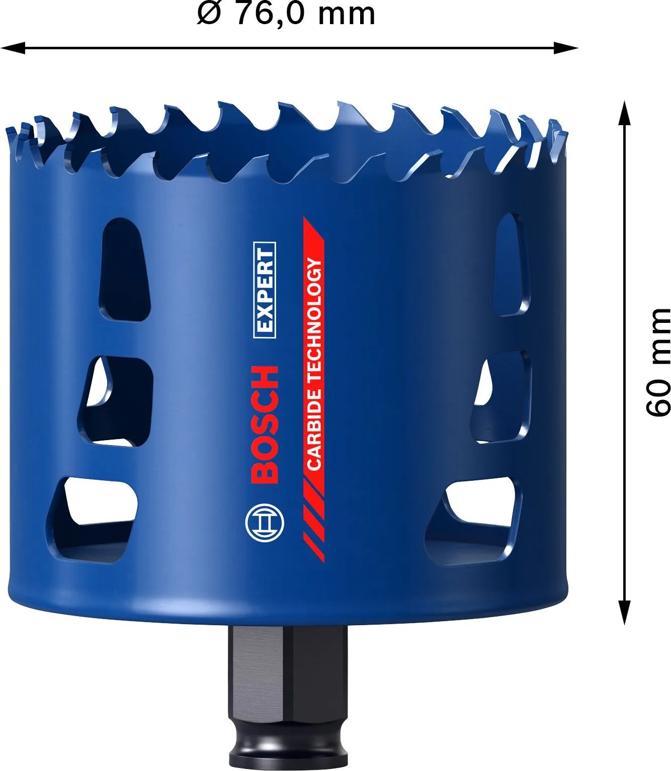 Bosch 2608900436 EXPERT Power-Change Gatzaag Tough Material 76mm 4 Bosch 2608900436 EXPERT Power-Change Gatzaag Tough Material 76mm - Afbeelding 4