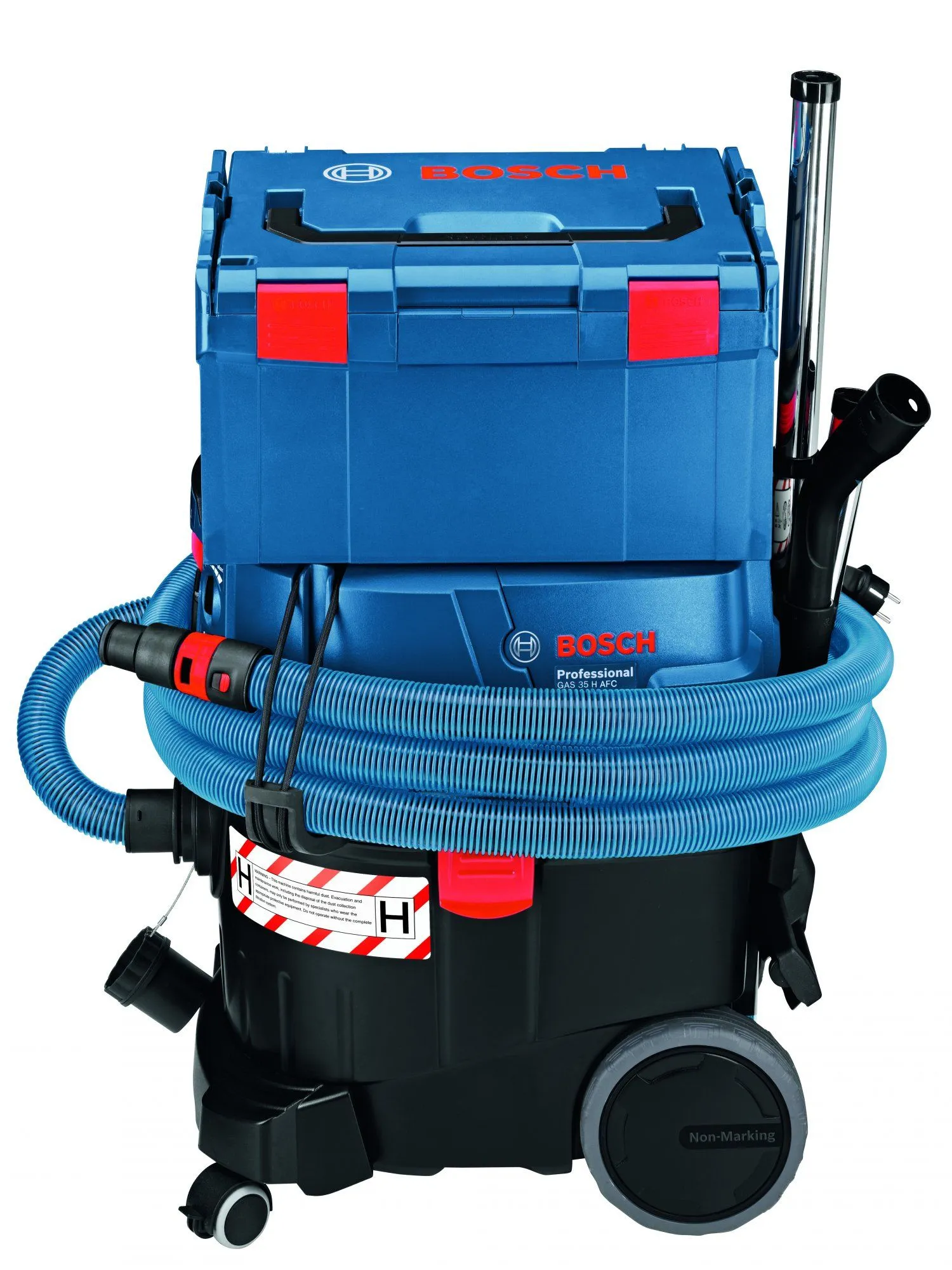 Bosch GAS 35 H AFC Stofzuiger - 1380W - 254mbar - 35L - 06019C36W0 2 Bosch GAS 35 H AFC Stofzuiger - 1380W - 254mbar - 35L - 06019C36W0 - Afbeelding 2