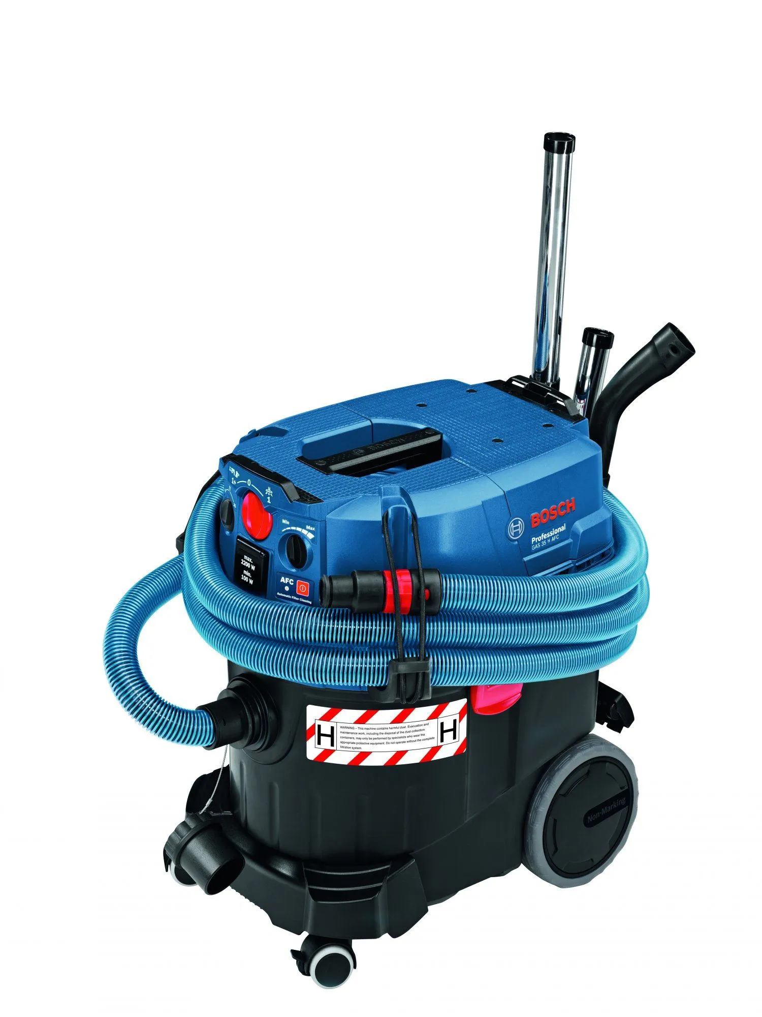 Bosch GAS 35 H AFC Stofzuiger - 1380W - 254mbar - 35L - 06019C36W0 1 Bosch GAS 35 H AFC Stofzuiger - 1380W - 254mbar - 35L - 06019C36W0