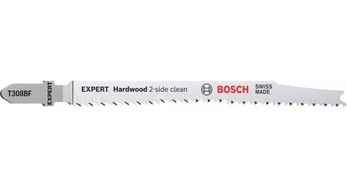 Bosch 2608900545 EXPERT Decoupeerzaagblad T308BF 2 - Hardwood - 2-side Clean (5st) 1 Bosch 2608900545 EXPERT Decoupeerzaagblad T308BF 2 - Hardwood - 2-side Clean (5st)
