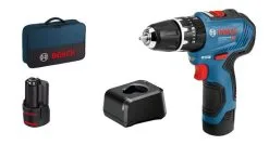 Bosch GSR 12V-30 12V Li-Ion Accu Boor-/schroefmachine Set (2x 2,0Ah Accu) In Tas - Koolborstelloos - 06019G9004