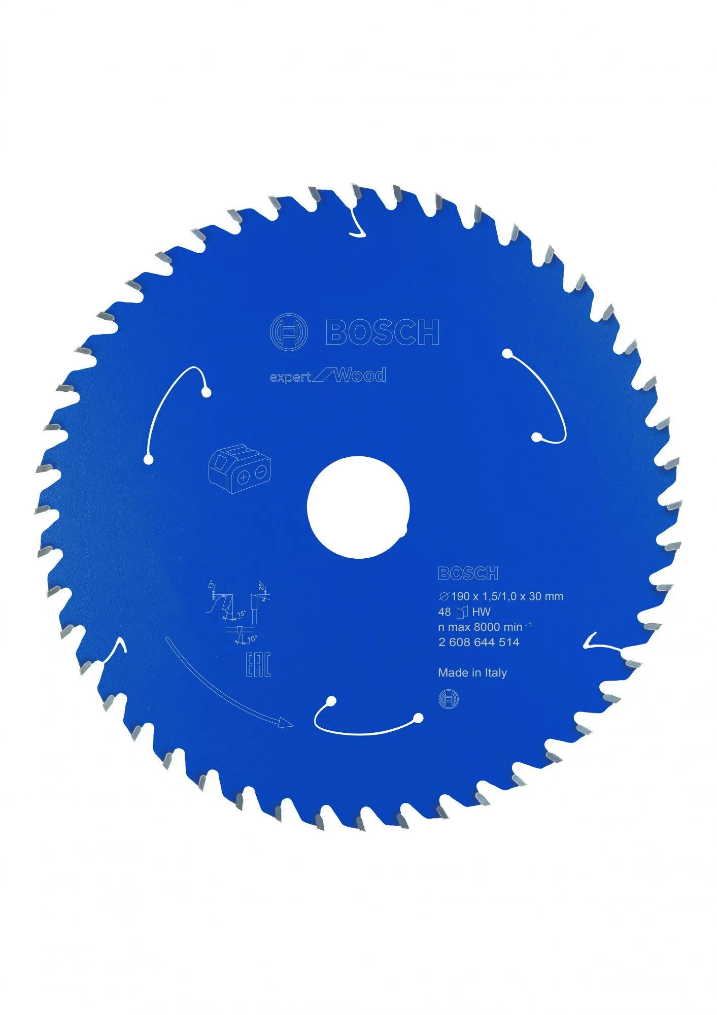 Bosch 2608644514 ExperT - Hout Cirkelzaagblad - 190 X 30 X 48T - Hout - Carbide 1 Bosch 2608644514 ExperT - Hout Cirkelzaagblad - 190 X 30 X 48T - Hout - Carbide