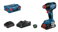 Bosch GDX 18V-210 C 18V Li-ion Accu Slagschroevendraaier Set (2x 5.0Ah)