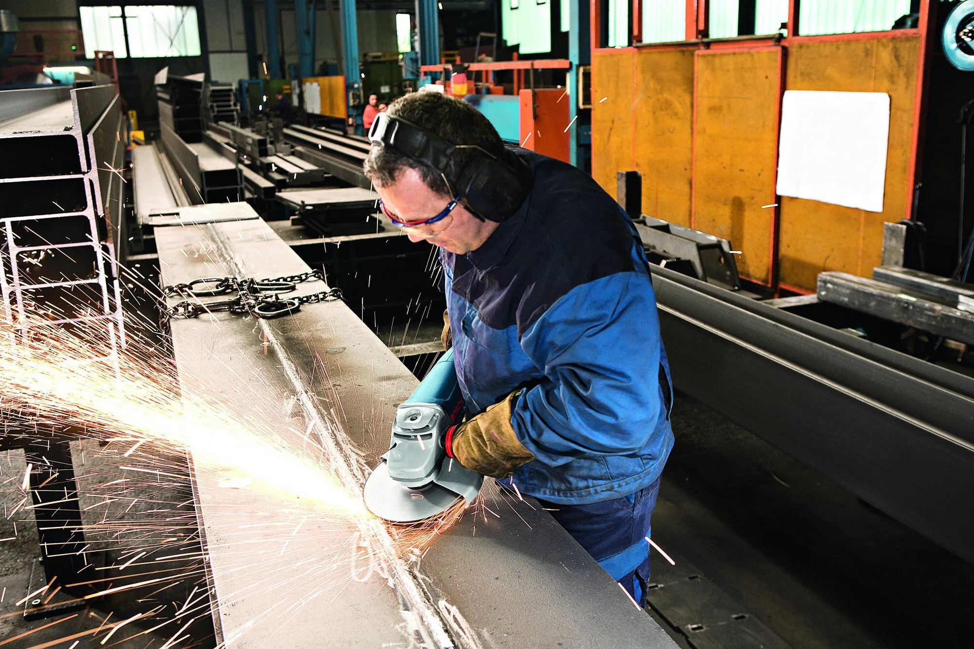 Bosch GWS 22-230 J + GWS 7-125 Haakse Slijpmachine In Koffer 6 Bosch GWS 22-230 J + GWS 7-125 Haakse Slijpmachine In Koffer - Afbeelding 6