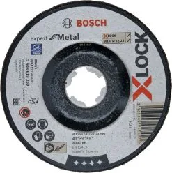 Bosch 2608619259 X-Lock Afbraamschijf Expert For Metal - Gebogen - 125mm