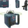 Bosch GRL 300 HVG + RC 1 + WM 4 Rotatie Laser In Koffer - 100m - Groen - 0601061700