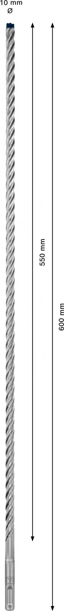 Bosch 2608900103 EXPERT Hamerboor SDS Plus-7X 10x550x615mm 3 Bosch 2608900103 EXPERT Hamerboor SDS Plus-7X 10x550x615mm - Afbeelding 3