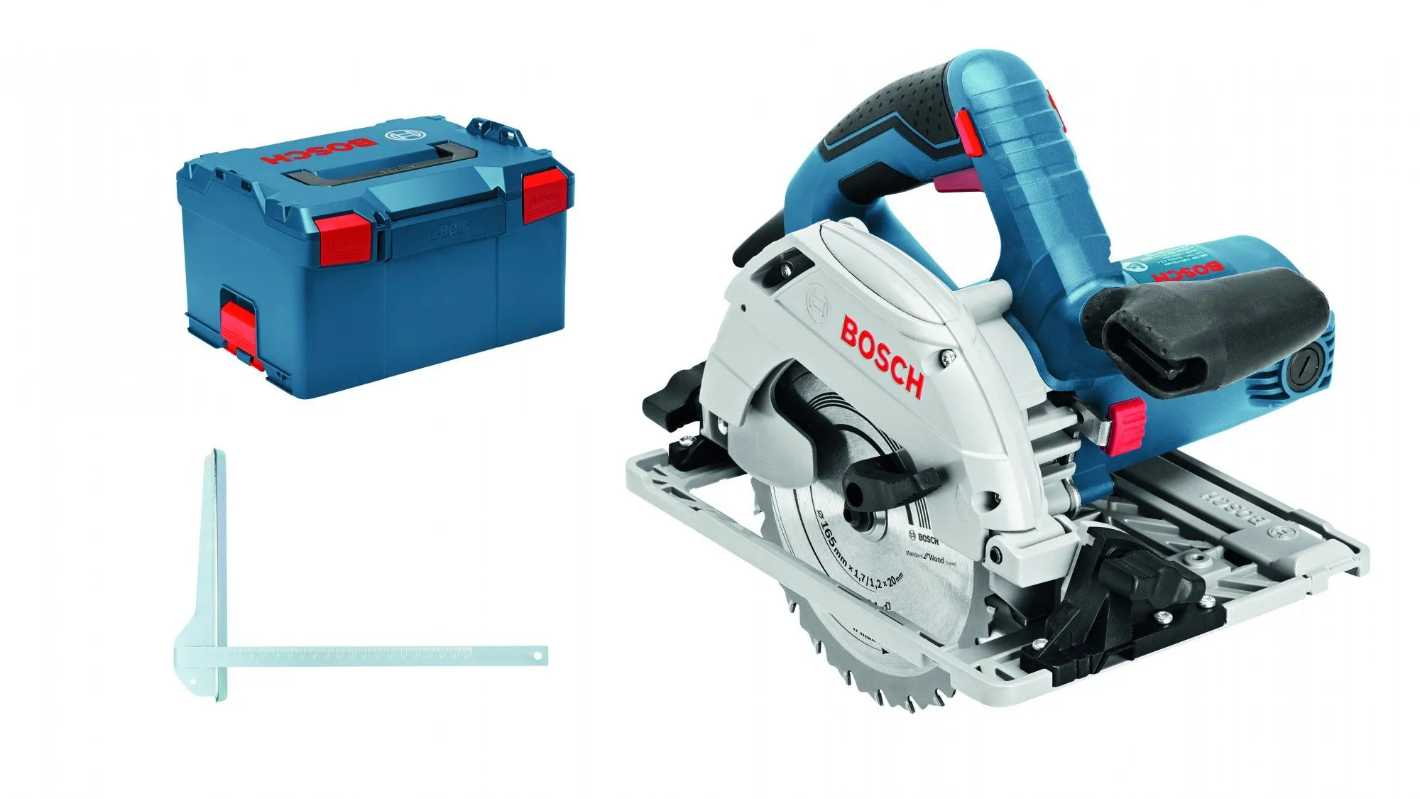 Bosch GKS 55+ GCE Cirkelzaagmachine In L-Boxx 2 Bosch GKS 55+ GCE Cirkelzaagmachine In L-Boxx - Afbeelding 2