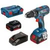 Bosch GSB 18V-28 18V Li-Ion Accu Klopboor-/schroefmachine Set (2x 5.0Ah Accu) In L-Boxx - 06019H4001
