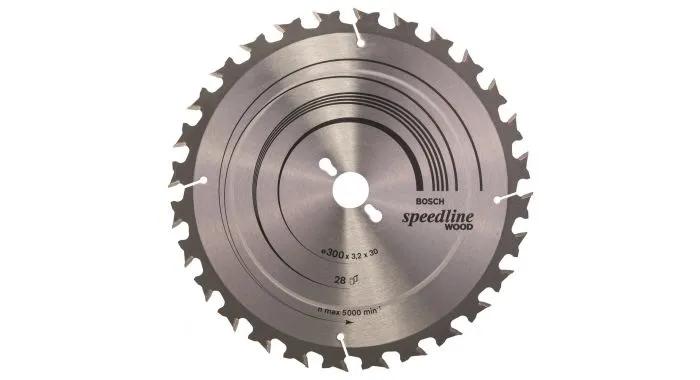 Bosch 2608640681 / LWZ Cirkelzaagblad Speedline - 300 X 30 X 28T - Hout 1 Bosch 2608640681 / LWZ Cirkelzaagblad Speedline - 300 X 30 X 28T - Hout