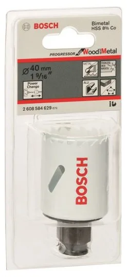 Bosch 2608594212 Gatzaag Progressor - HSS BiMetaal - 40 Mm