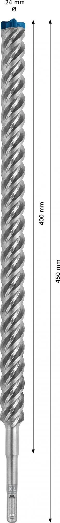 Bosch 2608900150 EXPERT Hamerboor SDS Plus-7X 24x400x450mm 3 Bosch 2608900150 EXPERT Hamerboor SDS Plus-7X 24x400x450mm - Afbeelding 3