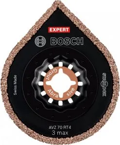 Bosch 2608900041 EXPERT Starlock Carbide 3 Max Grout & Abrasive AVZ70RT4
