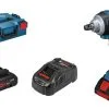 Bosch GDS 18V-300 18V Li-Ion Accu Slagmoersleutel Set (2x 4.0Ah Accu) In L-Boxx - 1/2" - 300Nm - 06019D8202