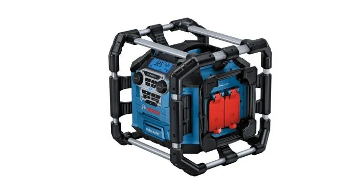 Bosch GPB 18V-5 C 18V Li-ion Accu Bouwradio - FM, Bluetooth, AUX - Werkt Op Netstroom & Accu - 06014A4000 1 Bosch GPB 18V-5 C 18V Li-ion Accu Bouwradio - FM, Bluetooth, AUX - Werkt Op Netstroom & Accu - 06014A4000