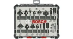 Bosch 2607017471 15-delige Frezenset In Cassette - 6mm