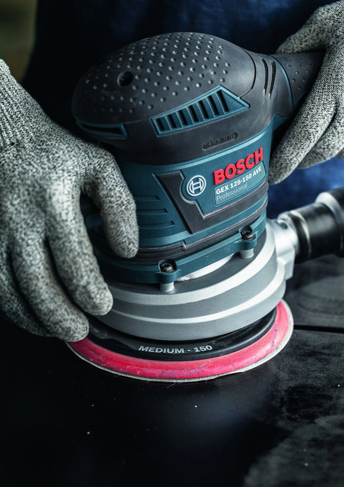 Bosch 2608900007 EXPERT Schuurplateau Multiperforatie Middel, 150 Mm, GET 55-125 Professional, 3M, Dynabrade, Mirka, Rupes 8 Bosch 2608900007 EXPERT Schuurplateau Multiperforatie Middel, 150 Mm, GET 55-125 Professional, 3M, Dynabrade, Mirka, Rupes - Afbeelding 8