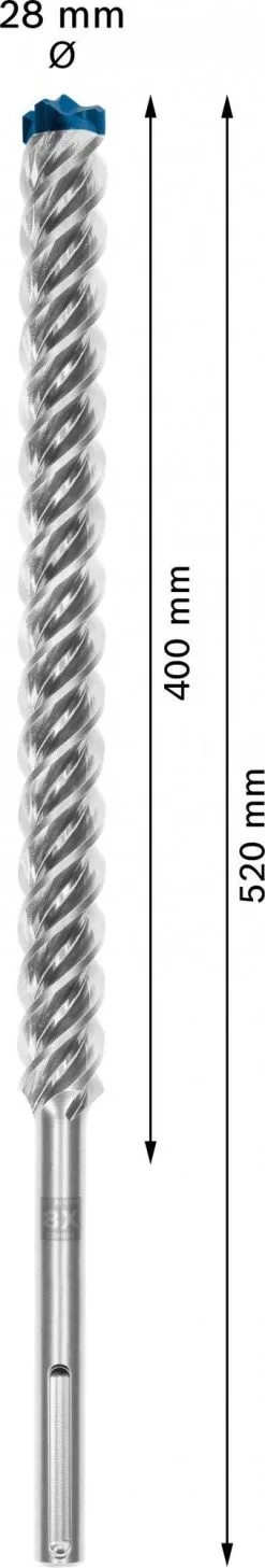 Bosch 2608900248 EXPERT Hamerboor SDS Max-8X 28x400x520mm -Bosch Winkel f17264663e676bd589a42cac942f930c 1